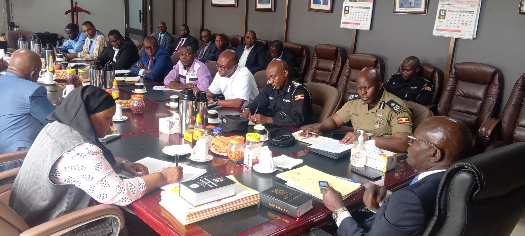 Ensuring Fair Elections!! EC and Police Meet to Harmonize Campaigns Across Uganda