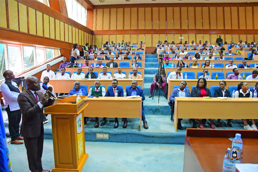 EC Chairperson Justice Byabakama Urges Youth to Promote Peaceful Elections Ahead of 2026