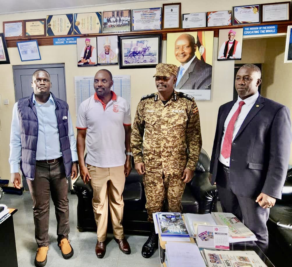 CID Director Tom Magambo Encourages Students to Shape Uganda’s Future Through Ideology and Discipline