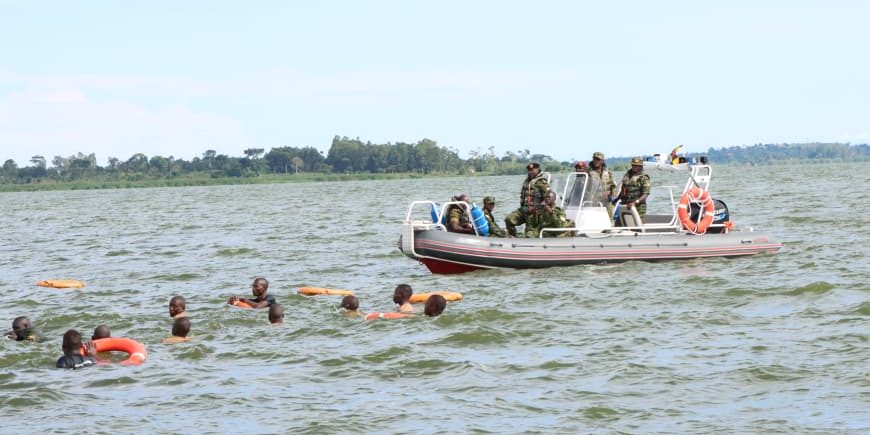 From Trainees to Mariners!! UPDF Passes Out 69 New Marine Troops