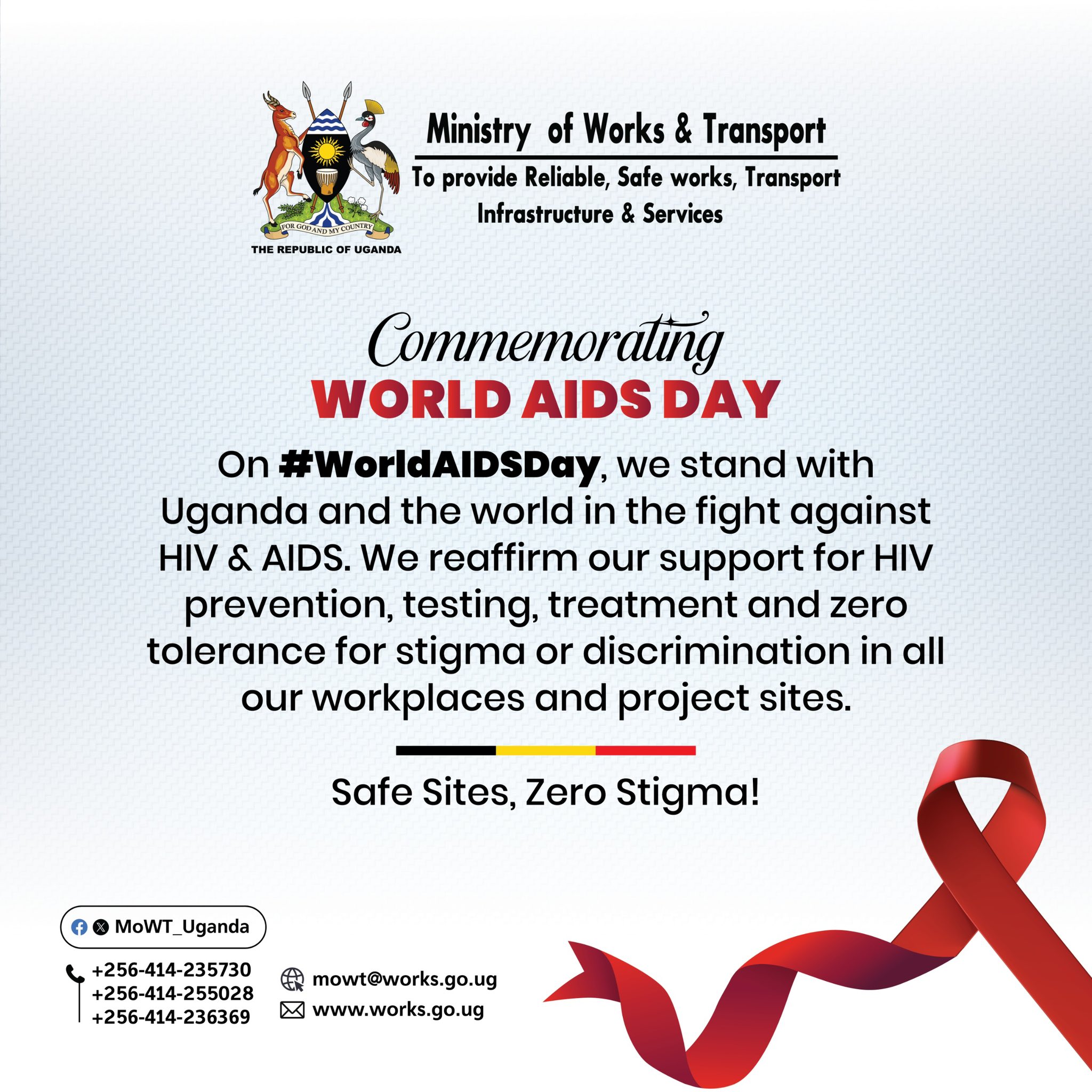 Standing Together on World AIDS Day!! Hope, Action, and Zero Discrimination
