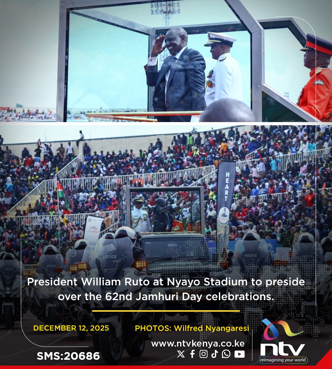 Kenya Marks 62 Years of Independence! President Ruto Presides Over Jamhuri Day