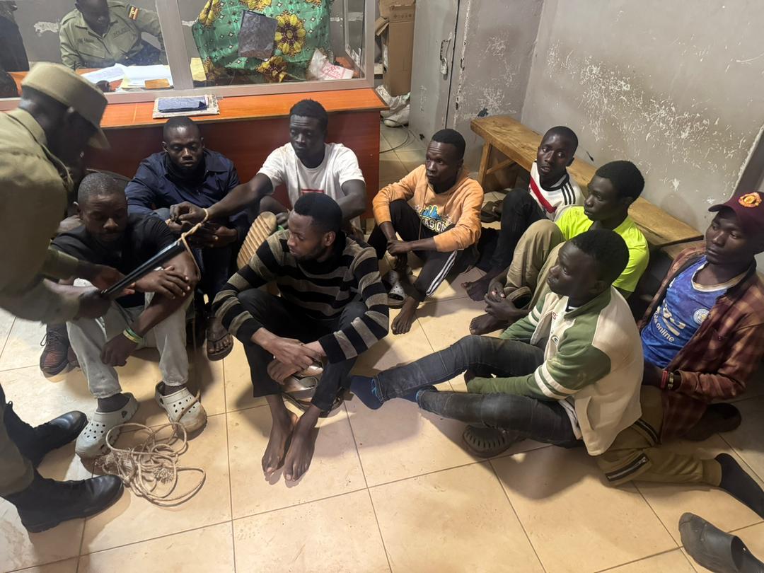 Nine Arrested in Late-Night Police Operation in Kampala