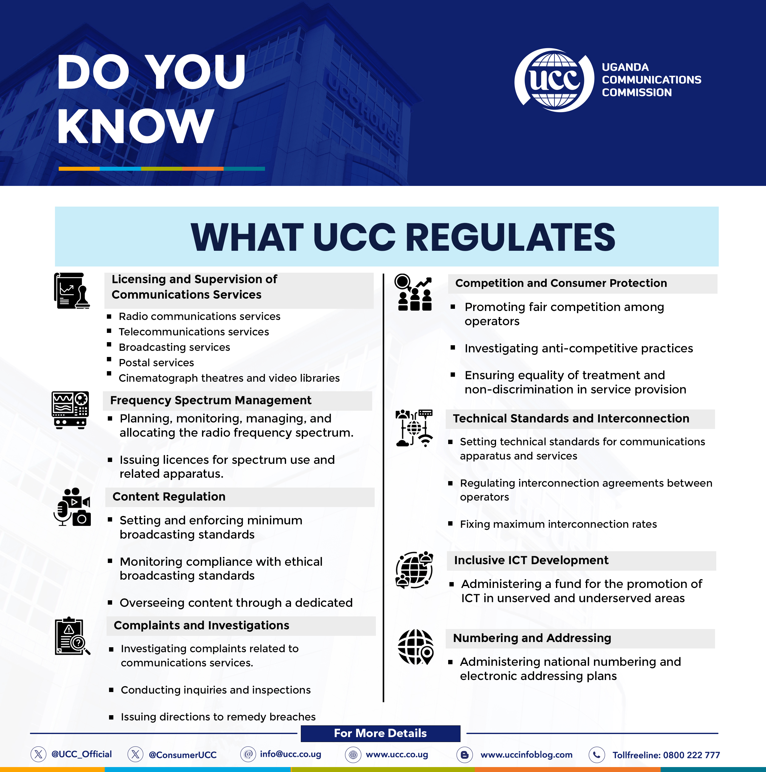 Who Controls Telecom, Broadcasting, and Internet Services in Uganda?