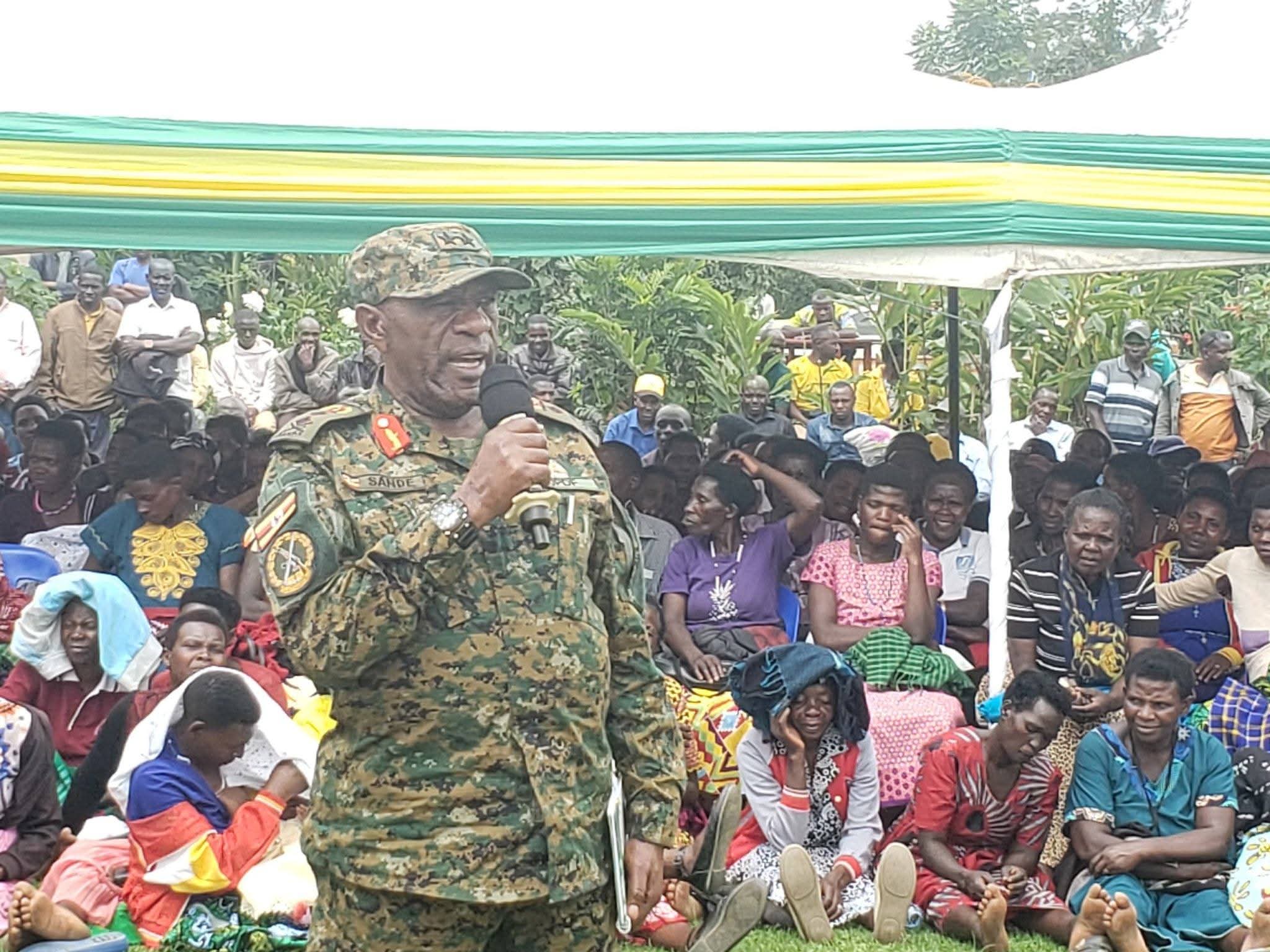 Masaka Armoured Division Commander Gen Deus Sande Dies