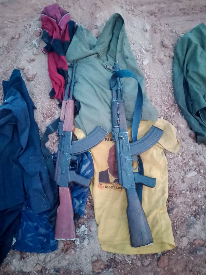 Two Guns Recovered as Armed Warriors Flee Lochom Valley In Kaabong