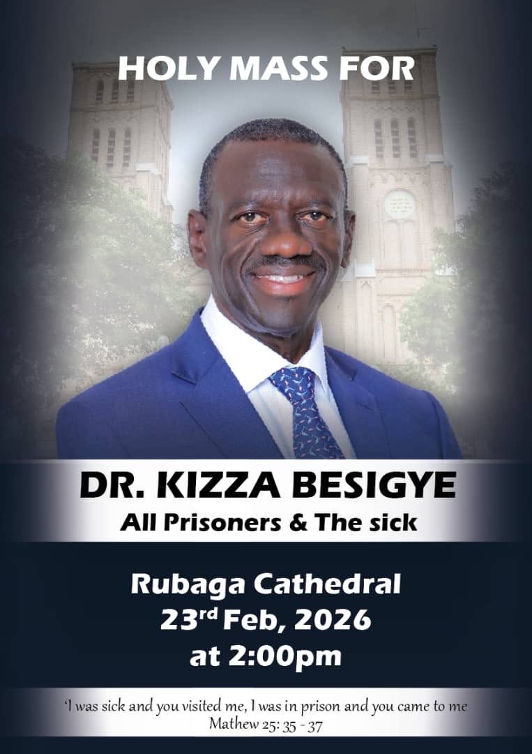 Praying for Col Dr Kizza Besigye and All Political Prisoners At Rubaga Church