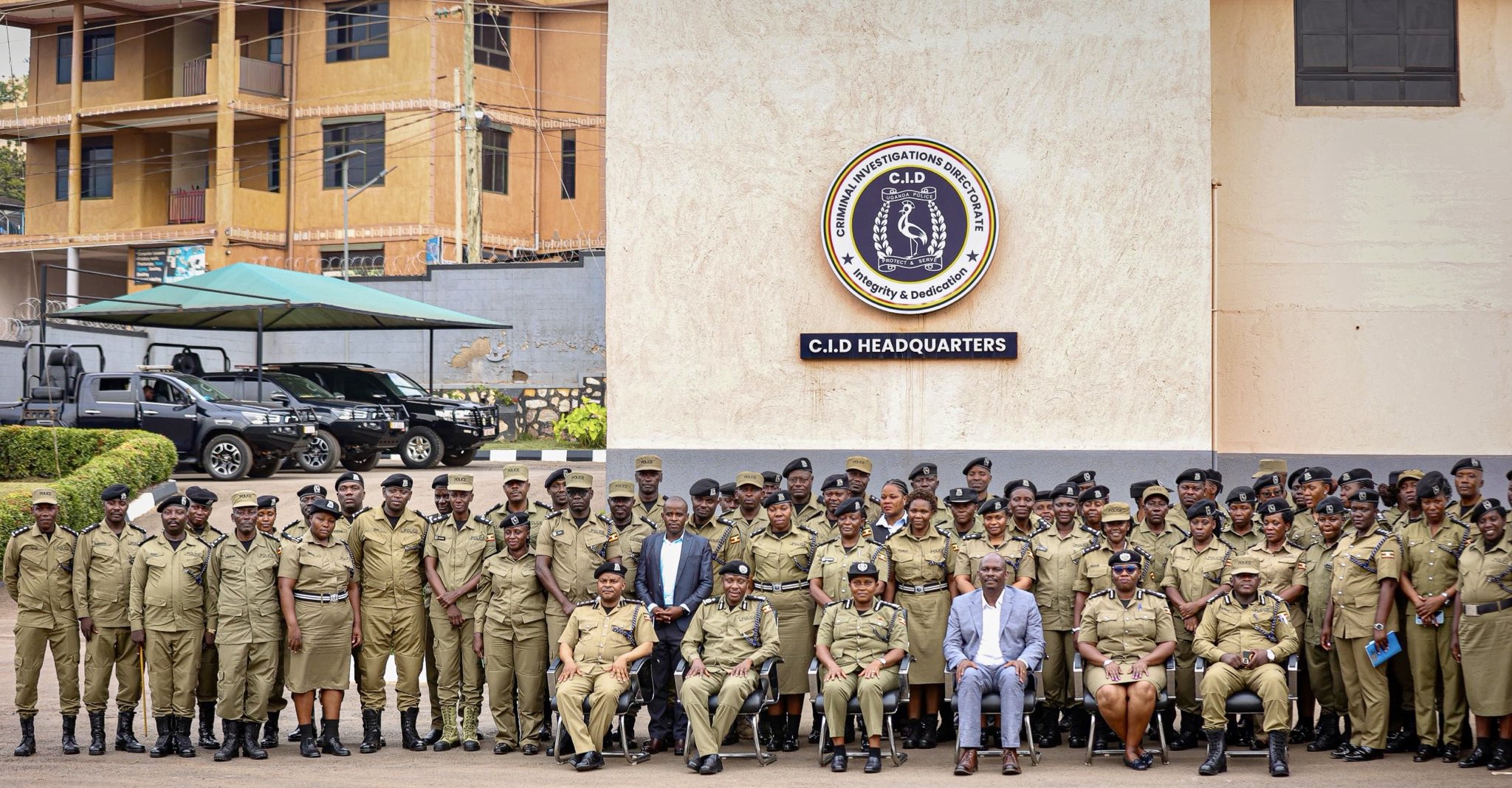 Director CID AIGP Tom Magambo Tasks Officers To Fight Against Crime In Greater Kampala
