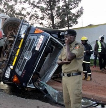 Police Vehicle Overturns in Murchison Park, Recruits Injured