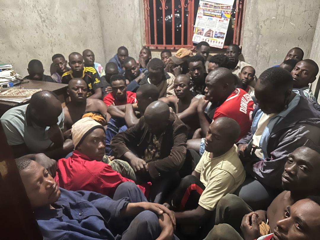 Police in Kampala Arrest Over 100 Suspects in Major Crime Sweep