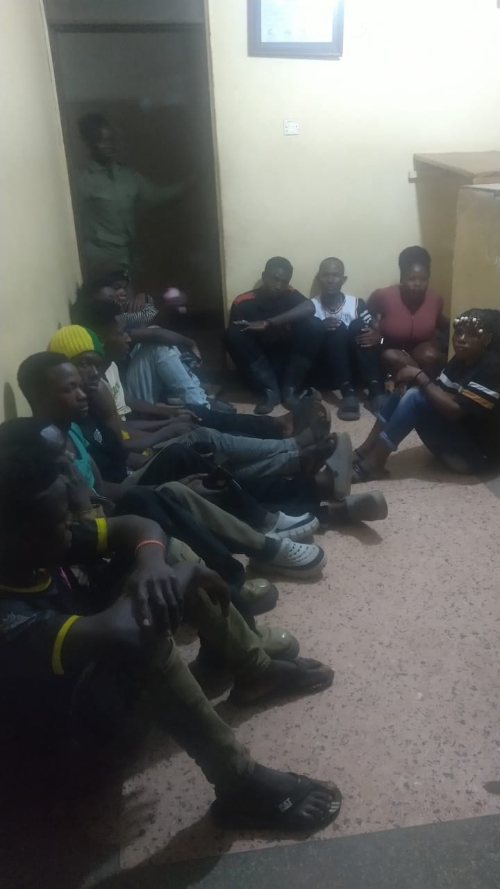 Kampala Police Sweep Targets Criminal Hotspots! 75 Arrested in Major Operation