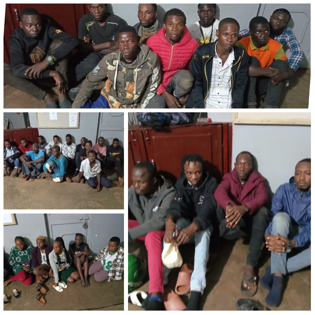 Kampala Police Crack Down on Crime, Over 100 Suspects Arrested
