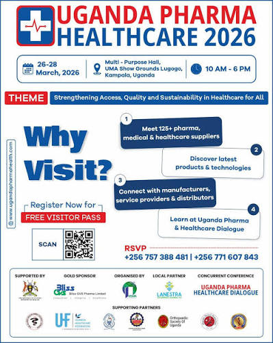 Uganda to Host Major Pharma and Healthcare Dialogue in 2026