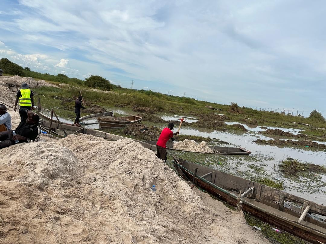 NEMA Cracks Down Hard on Illegal Sand Mining in Lwera