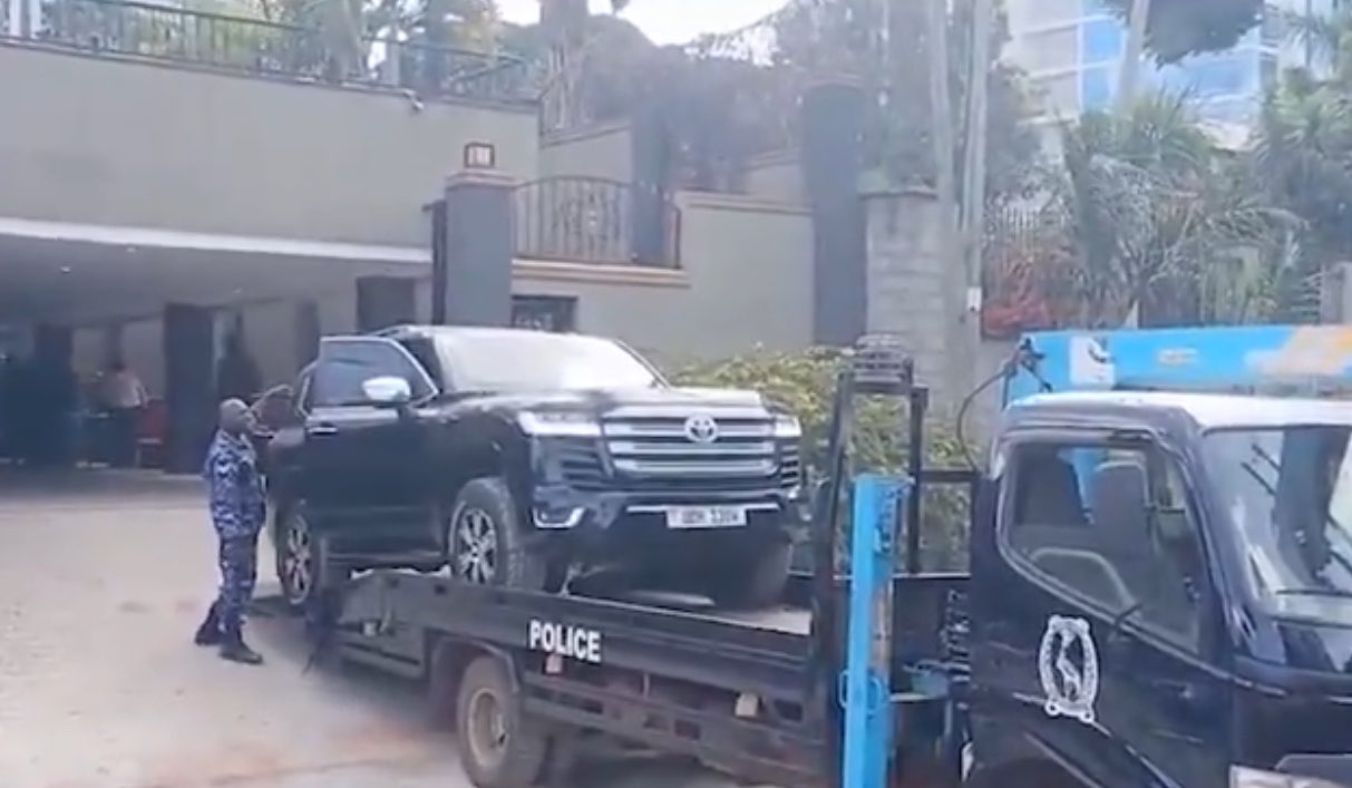 Security Tightens at Nakasero Home of Speaker Anita Among as Police Confiscate More Vehicles