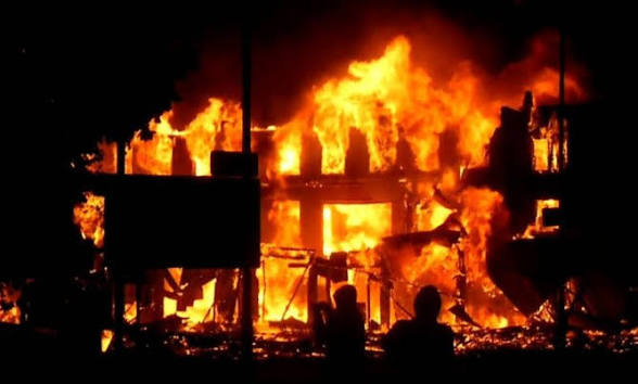 Fire Destroys Businesses in Kinawataka and Buloba as Police Launch Investigations