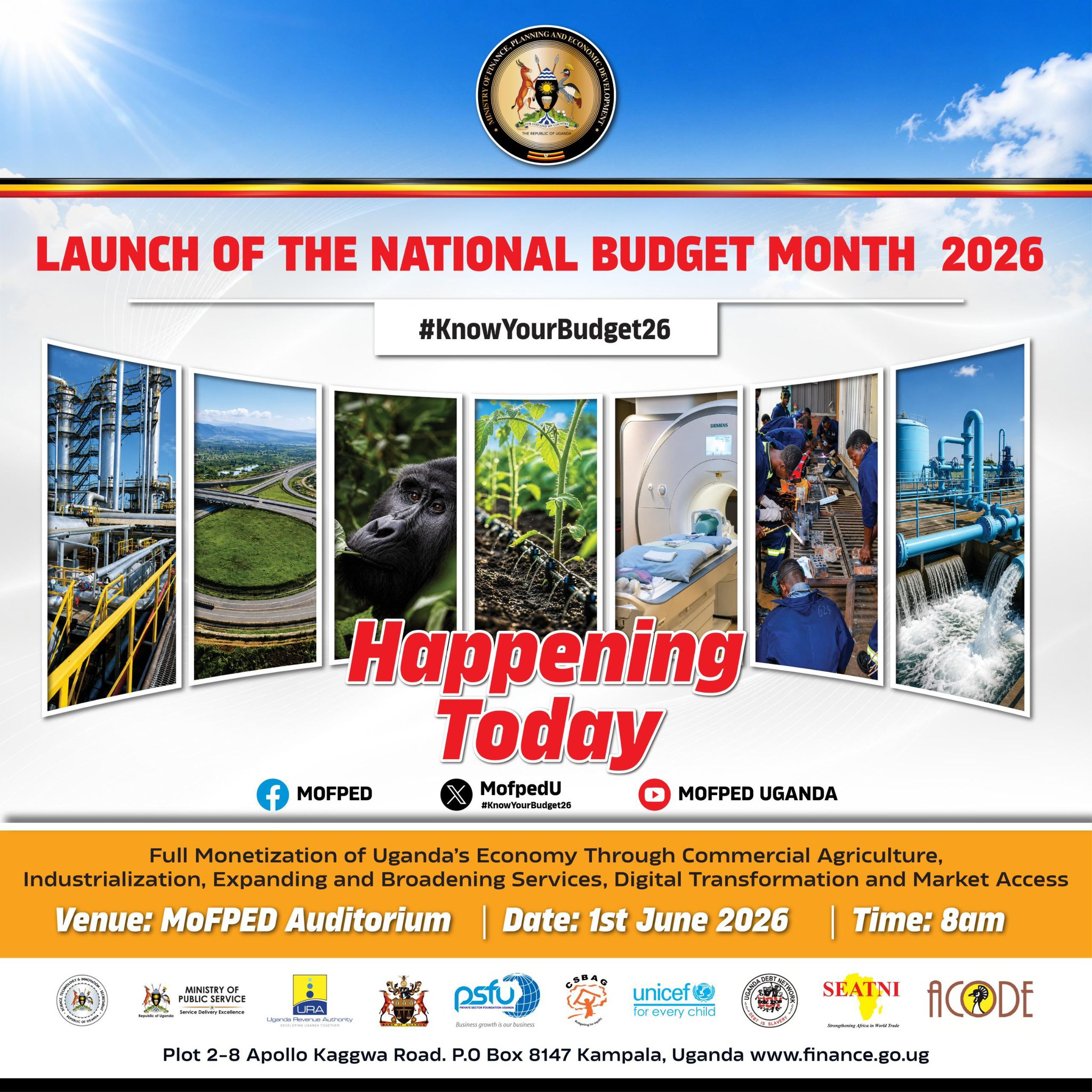 Uganda Launches National Budget Month 2026 to Drive Economic Transformation