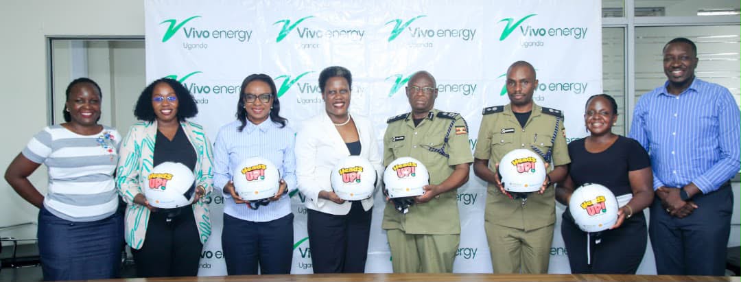 Vivo Energy Uganda Donates 500 Child Helmets to Boost Road Safety Efforts