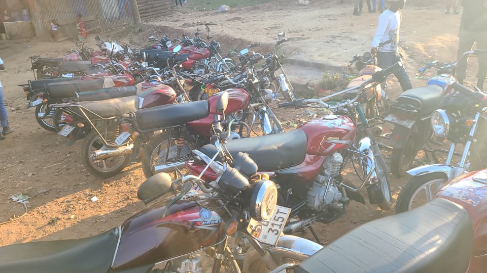Inside the Kyengera Raid! How Police Dismantled a Motorcycle Theft Syndicate, 44 Motorcycles Impounded