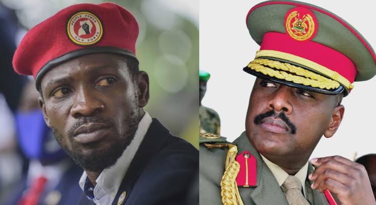 Bobi Wine , Muhoozi Exchange Sharp Words on Leadership and Conduct
