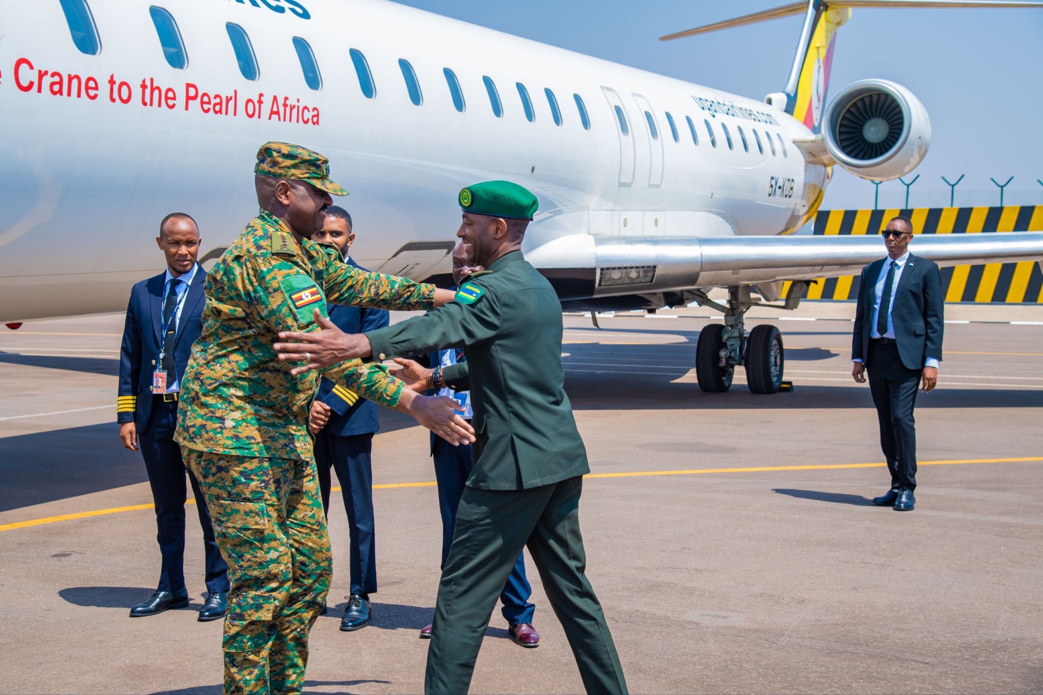 CDF Gen Kainerugaba Visits Kigali to Deepen Defence Cooperation Between Uganda and Rwanda