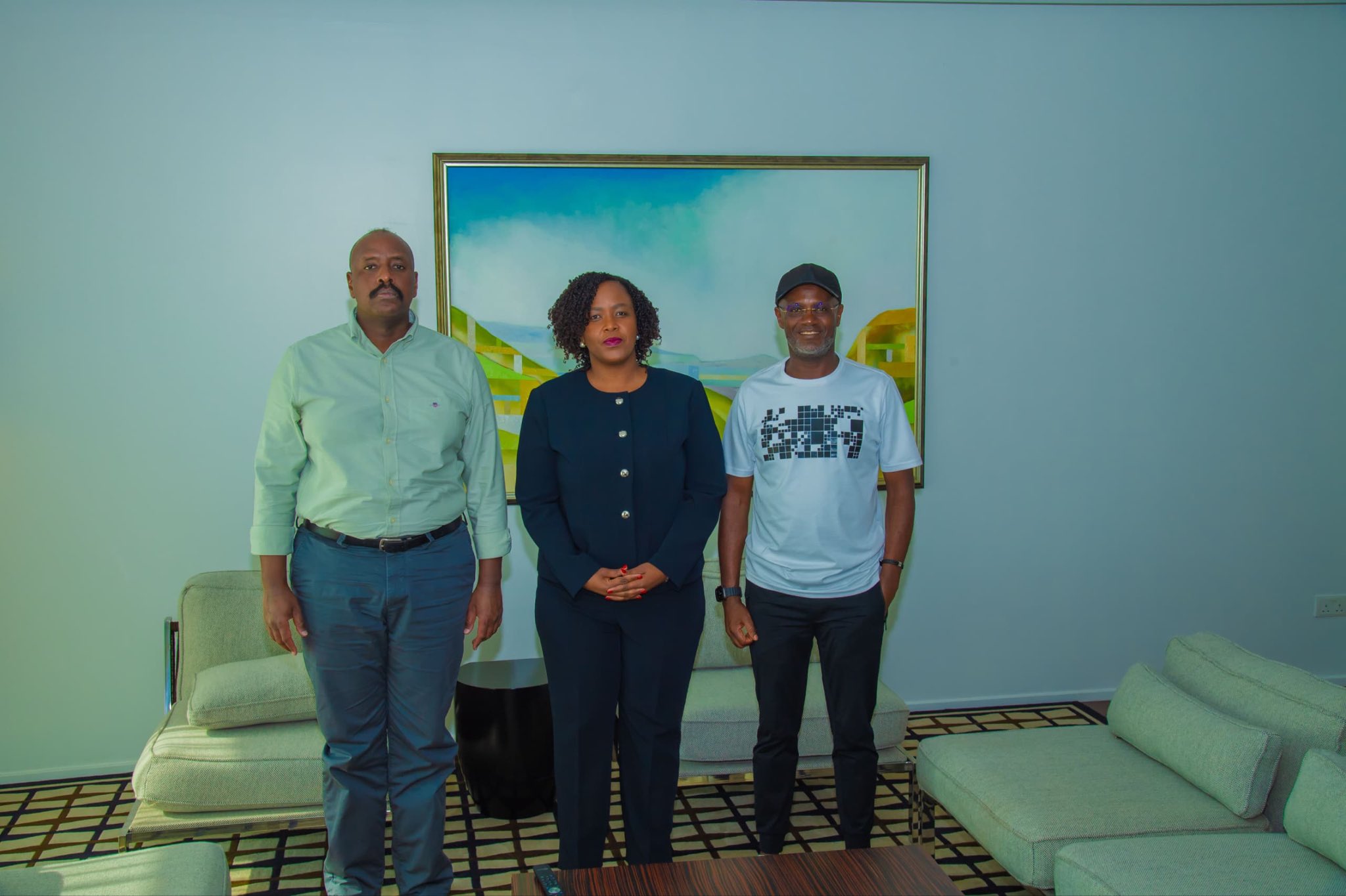 Gen. Muhoozi Holds Key Talks with NBA Africa to Boost Basketball in Uganda