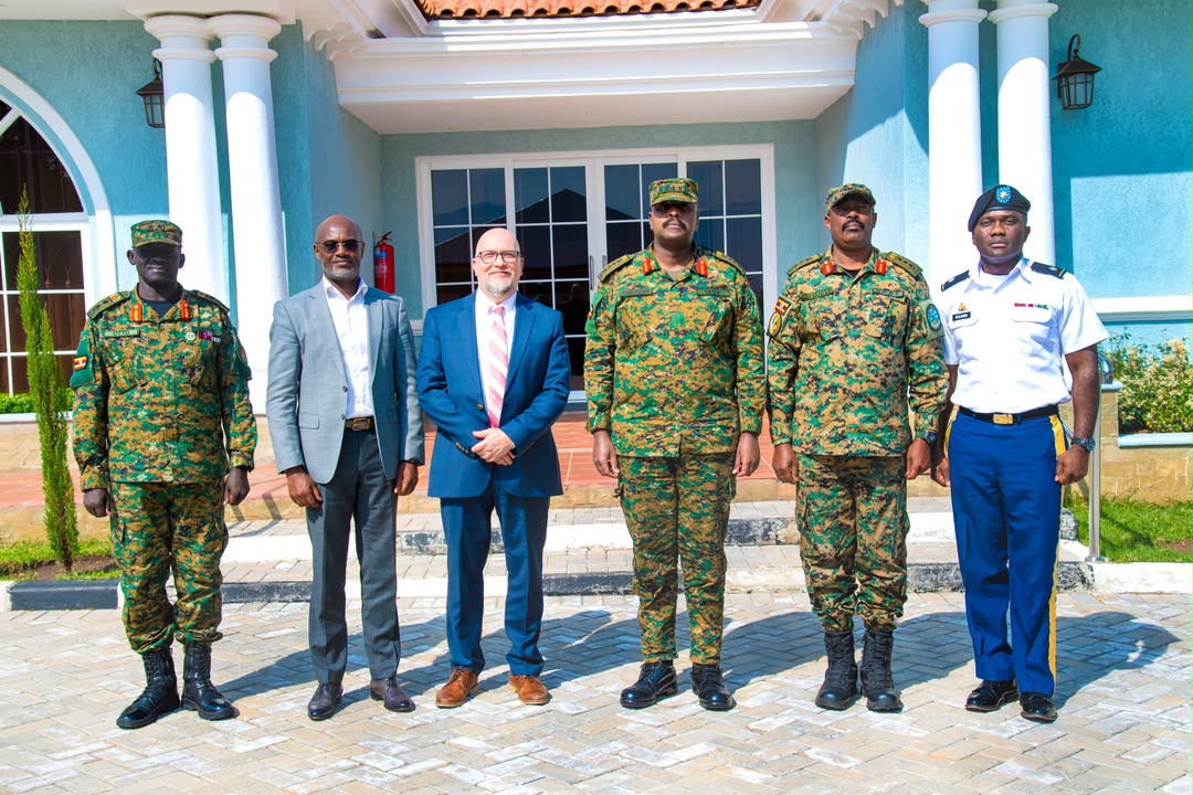 Gen Kainerugaba, Acting U.S. Ambassador Discuss Bilateral Relations