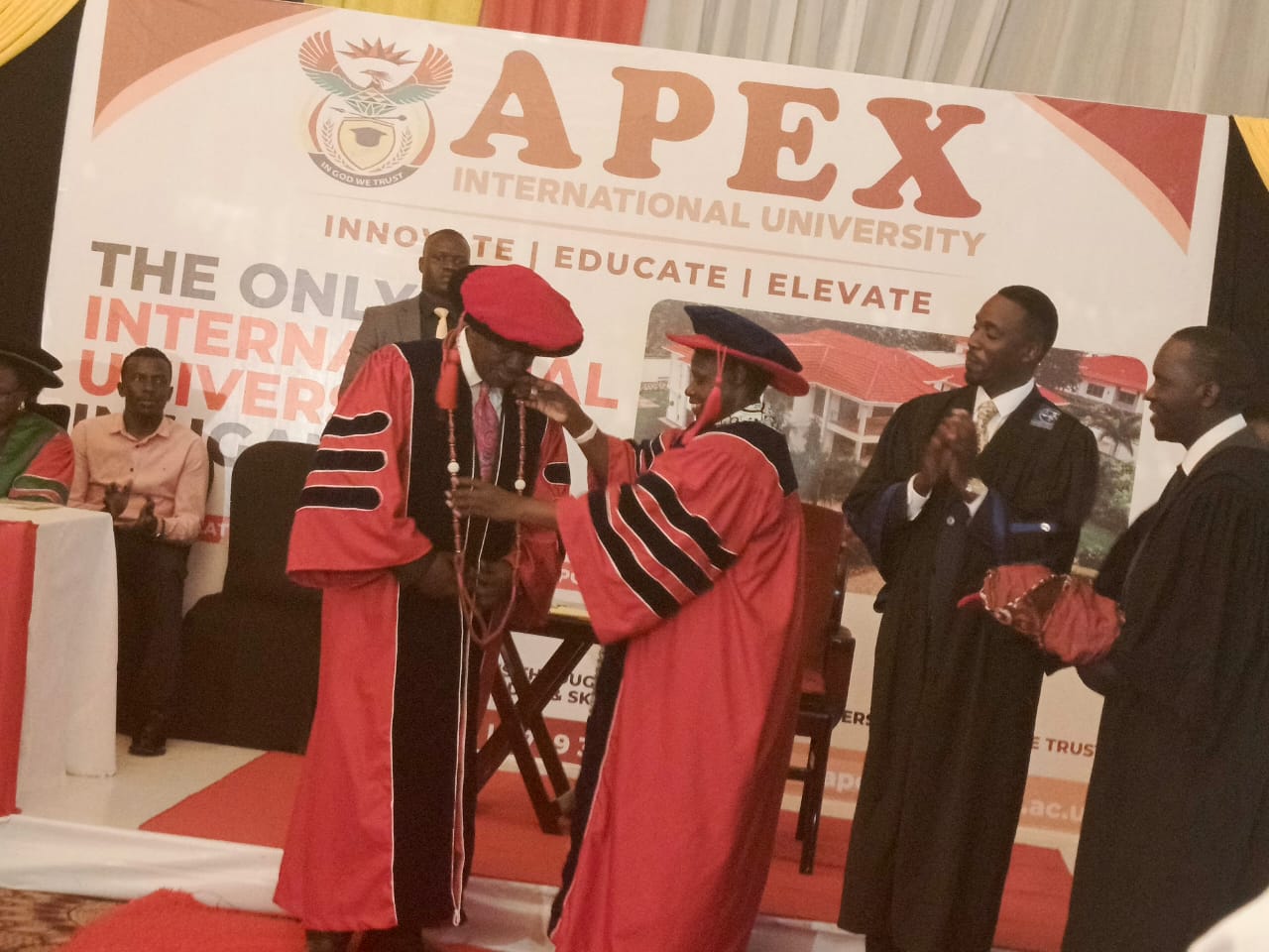 President M7 Appoints New Chancellor For Apex International University As 400 Pioneers Graduate