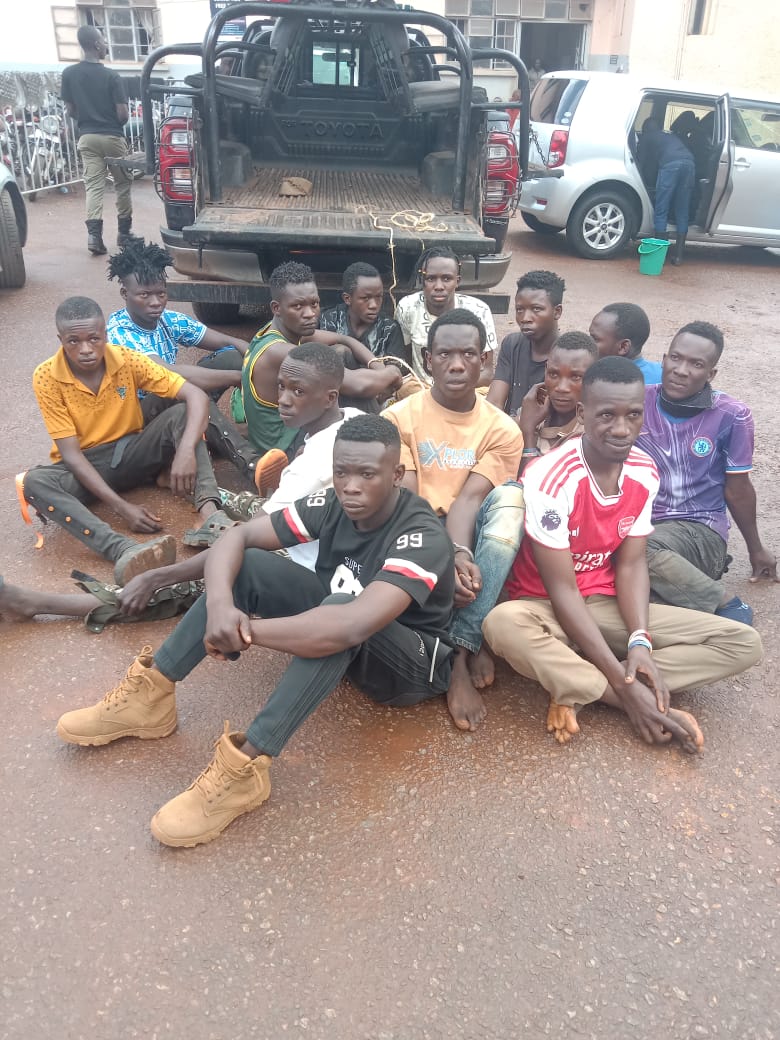 Police Arrest 65 Suspects in Intelligence-Led Crackdown on Criminal Gangs Across Kampala and Wakiso