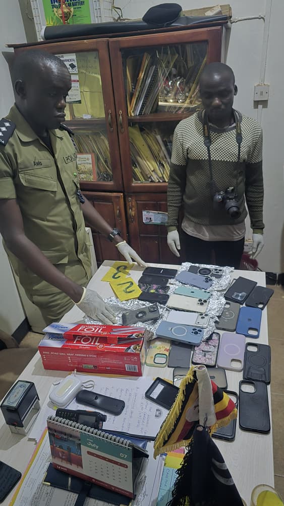 Kampala Police Intensify Fight Against Phone Theft After Recovering 11 Devices in Intelligence Operation