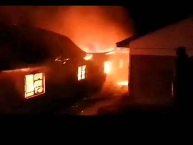 Panic as Fire Guts Part of Solberg Secondary School in Kabale