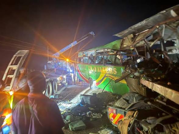 14 Dead, 28 Injured After OPIT Bus Collides Head-On With Trailer Along Kampala–Gulu Highway
