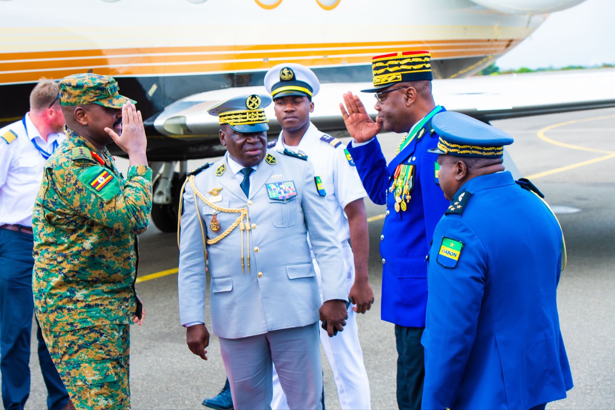 Gen. Muhoozi in Gabon for Independence Celebrations as Uganda-Gabon Defence Ties Grow