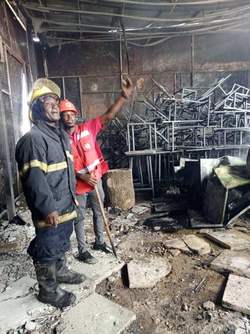 Police Investigate Kiwatule Bar Fire as Welding Sparks Destroy Property Worth Millions