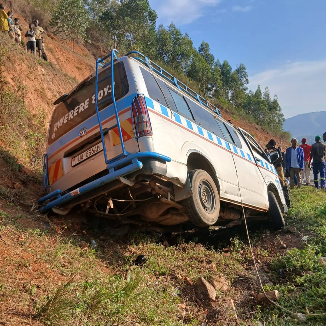Three Dead, 10 Injured in Fatal Hiace Crash Along Ishaka–Kagamba Road